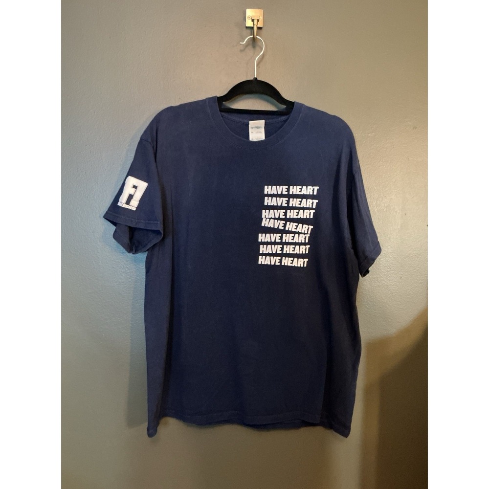 Have Heart Navy Blue Boston Hardcore T Shirt XL Extra Large
